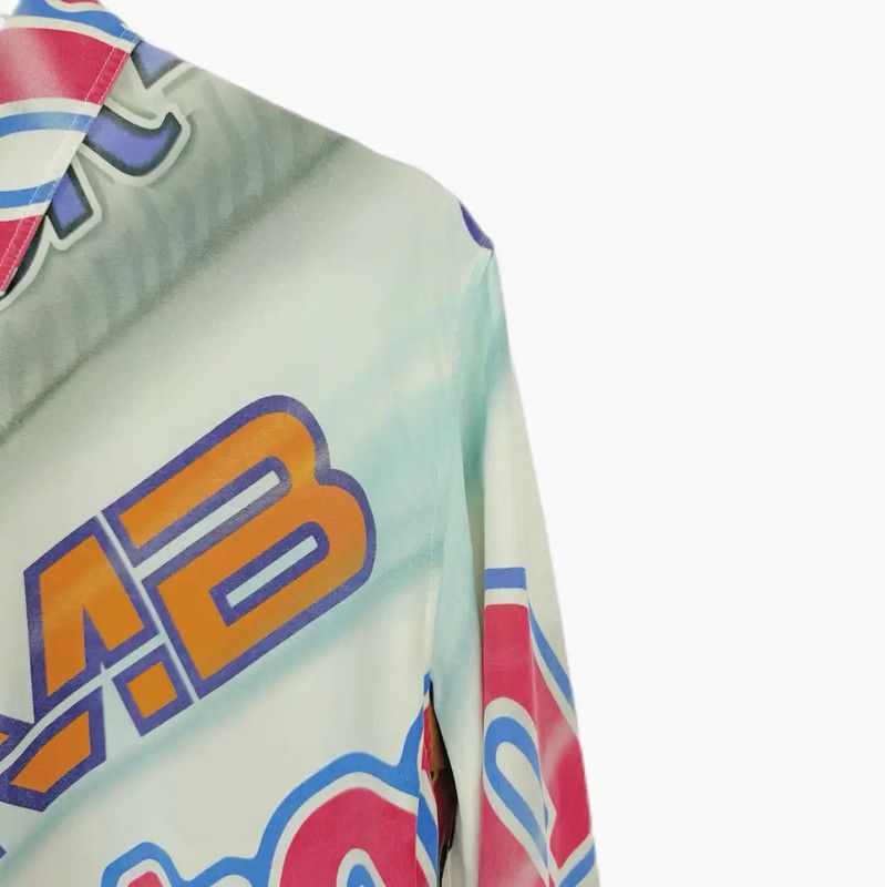 Louis Vuitton Louis Vuitton Spring Autumn Silk Long Sleeve Shirt 0089 Size M / US 6-8 / IT 42-44 - 3 Thumbnail