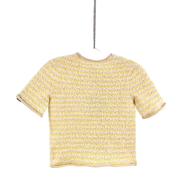 Louis Vuitton Louis Vuitton Yellow Women's T-Shirt XS Size 0089 Size XS / US 0-2 / IT 36-38 - 2 Thumbnail