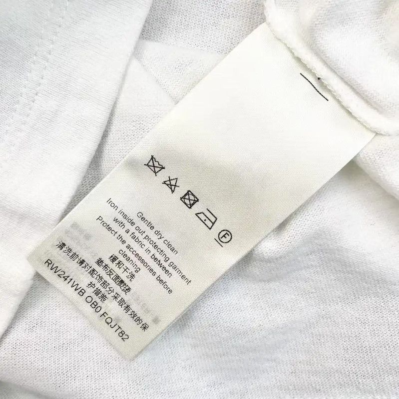 Louis Vuitton Louis Vuitton White Cotton Women's T-Shirt 0089 Size S / US 4 / IT 40 - 4 Thumbnail