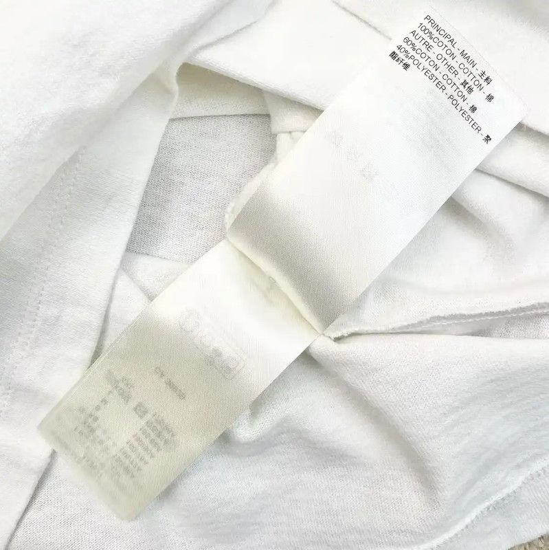 Louis Vuitton Louis Vuitton White Cotton Women's T-Shirt 0089 Size S / US 4 / IT 40 - 5 Thumbnail