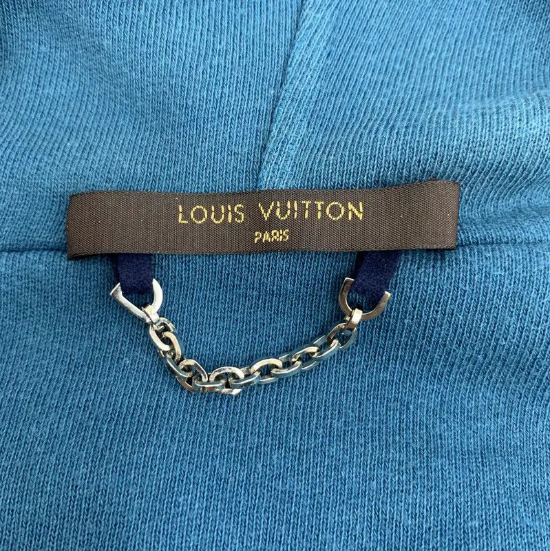 Louis Vuitton Louis Vuitton Women's XS Blue Cotton Jacket 0089 Size XS / US 0-2 / IT 36-38 - 5 Thumbnail