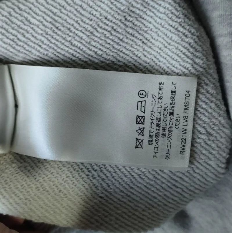 Louis Vuitton Louis Vuitton Gray Cotton Women's Hoodie 0089 Size S / US 4 / IT 40 - 9 Thumbnail