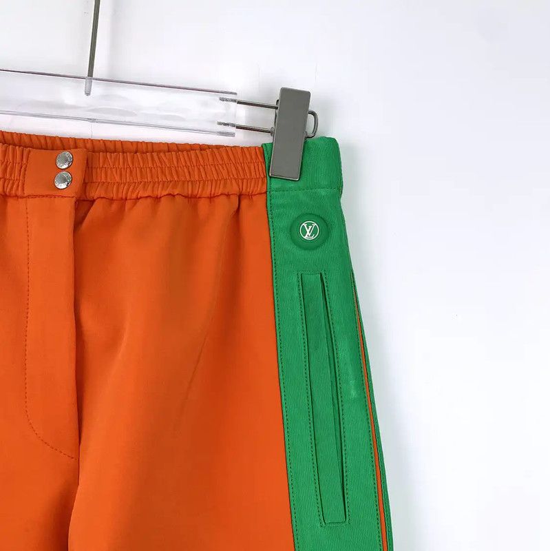 Louis Vuitton Louis Vuitton XXS Red Casual Pants 0089 Size 22" - 3 Thumbnail