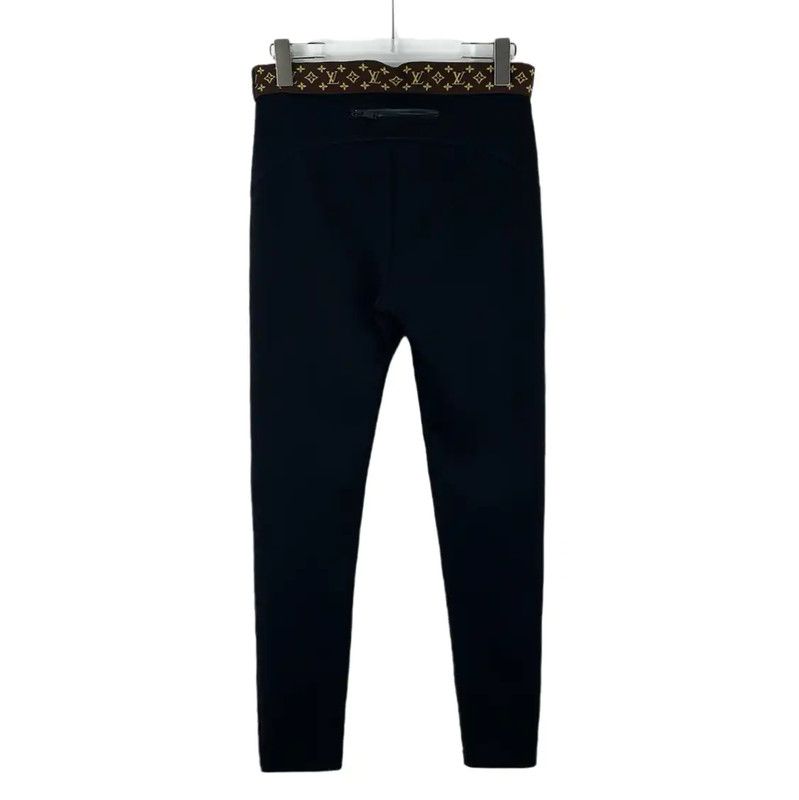 Louis Vuitton Louis Vuitton Black Nylon Casual Pants 0089 Size 26" / US 2 / IT 38 - 2 Thumbnail