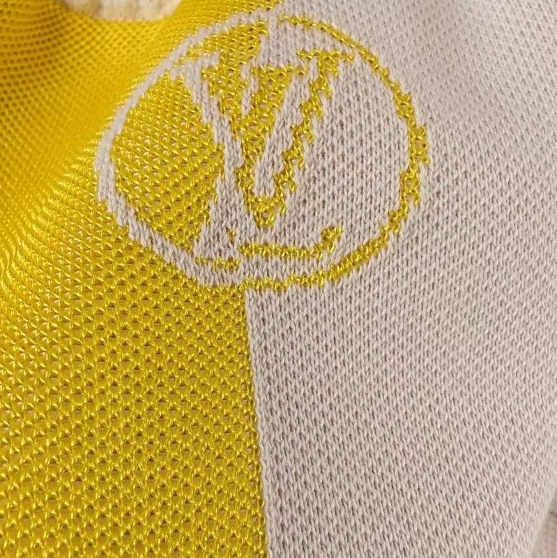 Louis Vuitton Louis Vuitton Yellow Women's Casual Pants 0089 Size 23" - 5 Thumbnail