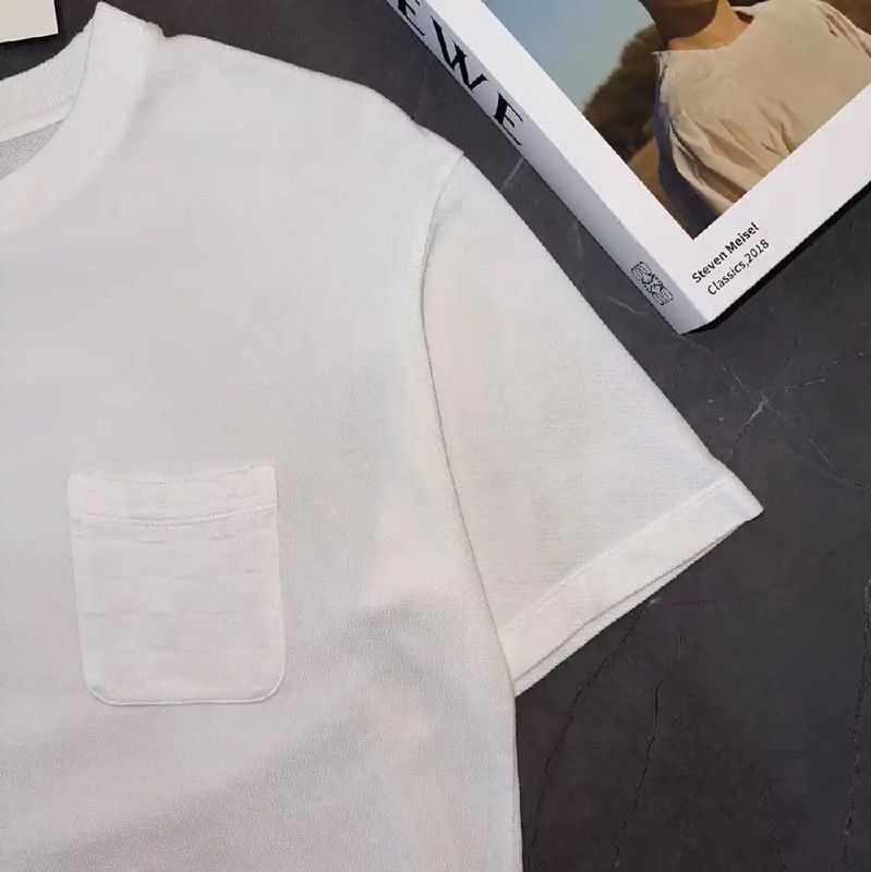 Louis Vuitton Louis Vuitton White Cotton Women's T-Shirt 0089 Size ONE SIZE - 4 Thumbnail