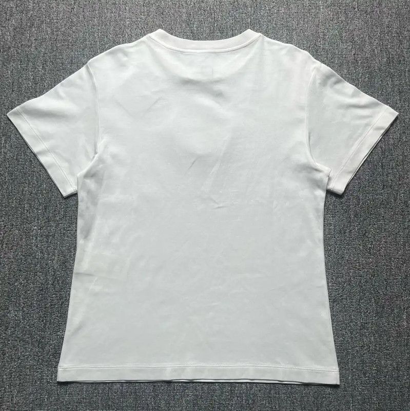 Louis Vuitton Louis Vuitton Women's Cotton T-Shirt in White 0089 Size S / US 4 / IT 40 - 2 Thumbnail