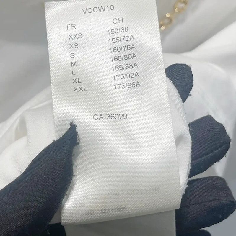 Louis Vuitton Louis Vuitton Women's White Cotton T-Shirt 0089 Size S / US 4 / IT 40 - 9 Thumbnail