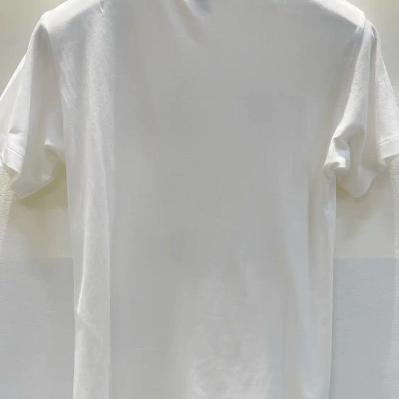 Louis Vuitton Louis Vuitton Women's White Cotton T-Shirt 0089 Size S / US 4 / IT 40 - 2 Thumbnail