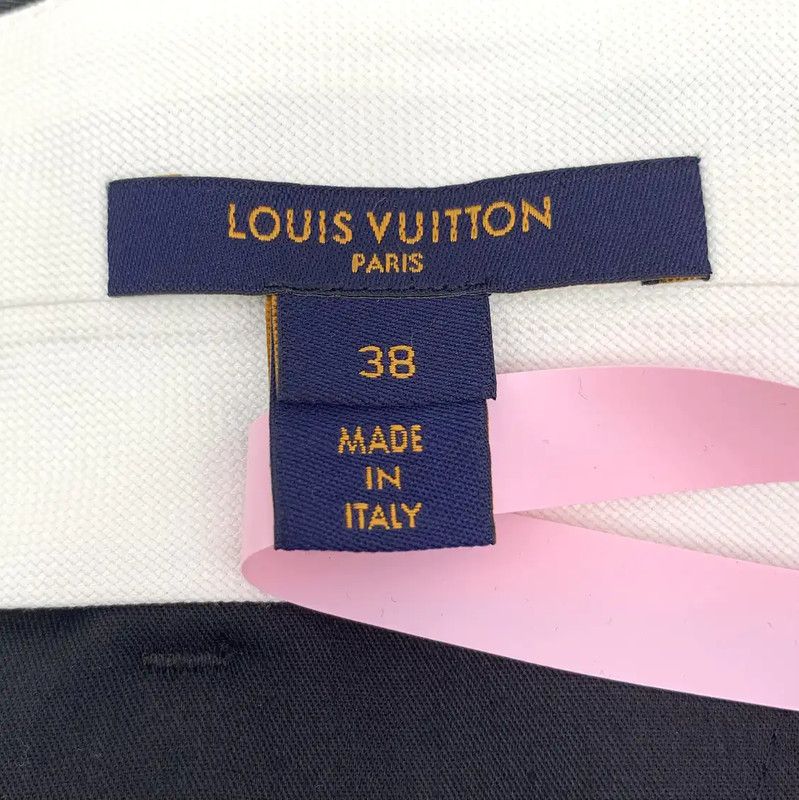 Louis Vuitton Louis Vuitton Black Women's Shorts Size S 0089 Size 23" - 5 Thumbnail