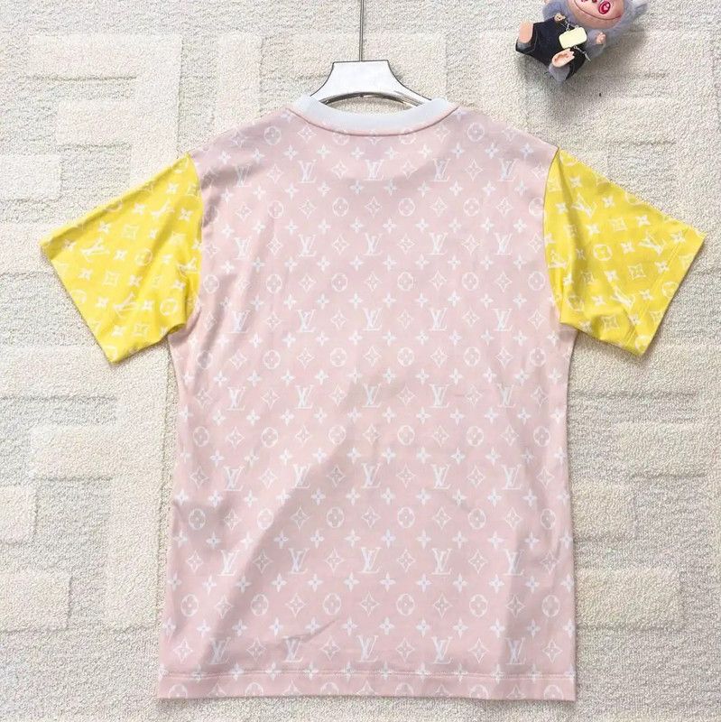 Louis Vuitton Louis Vuitton Colorblock Cotton Tee for Women 0089 Size XS / US 0-2 / IT 36-38 - 2 Thumbnail