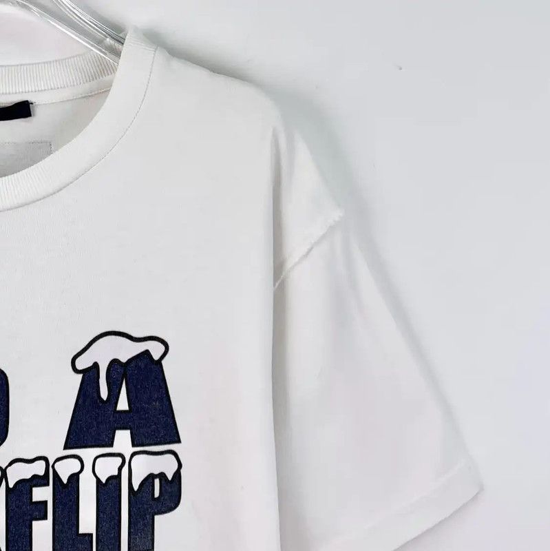 Louis Vuitton Louis Vuitton White Cotton T-Shirt for Women 0089 Size L / US 10 / IT 46 - 3 Thumbnail