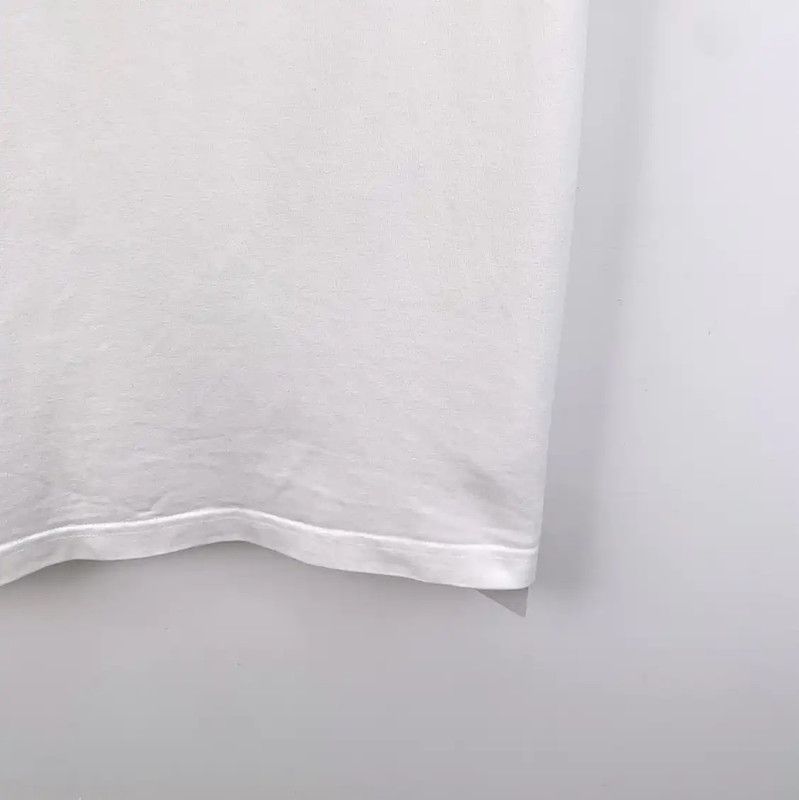 Louis Vuitton Louis Vuitton White Cotton T-Shirt for Women 0089 Size L / US 10 / IT 46 - 5 Thumbnail