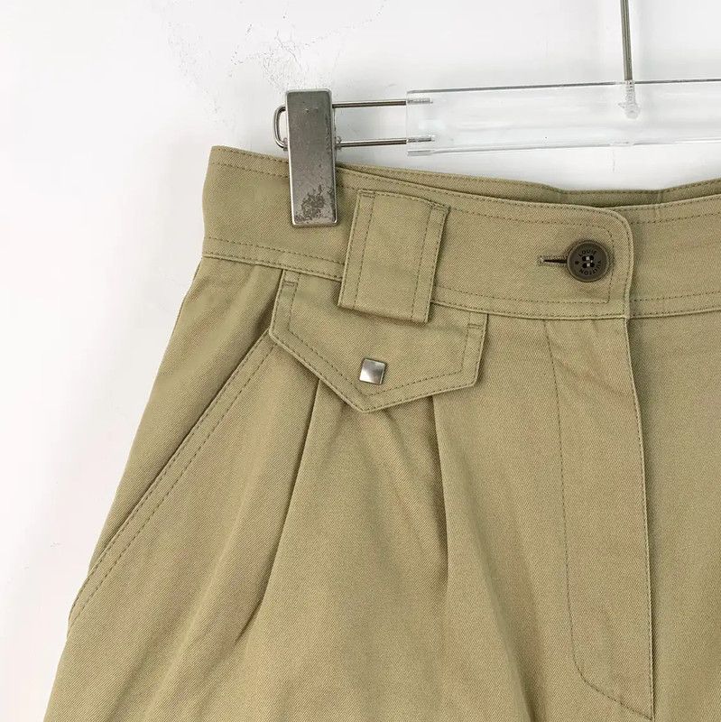 Louis Vuitton Louis Vuitton Brown Women's Cotton Shorts 0089 Size 23" - 3 Thumbnail
