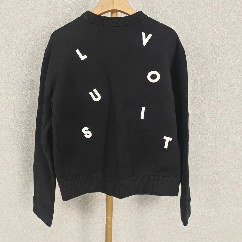 Louis Vuitton Louis Vuitton Black Cotton Women's Cardigan 0089 Size XS / US 0-2 / IT 36-38 - 2 Thumbnail