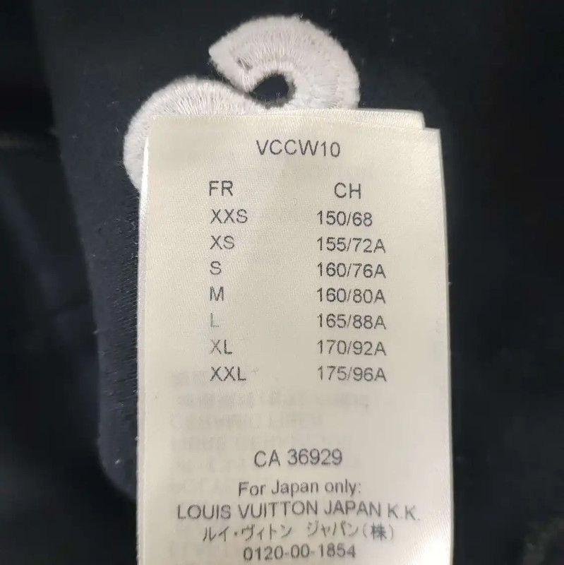 Louis Vuitton Louis Vuitton Black Cotton Women's Cardigan 0089 Size XS / US 0-2 / IT 36-38 - 6 Thumbnail