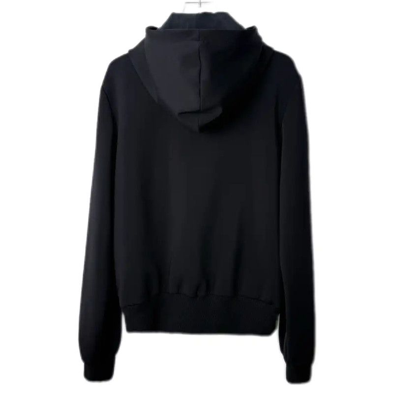 Louis Vuitton Louis Vuitton Black Hooded Women's Jacket 0089 Size M / US 6-8 / IT 42-44 - 2 Thumbnail