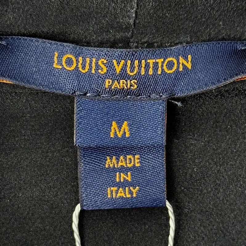 Louis Vuitton Louis Vuitton Black Hooded Women's Jacket 0089 Size M / US 6-8 / IT 42-44 - 4 Thumbnail