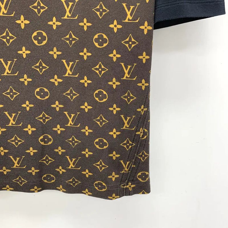 Louis Vuitton Louis Vuitton Color Block Cotton T-Shirt 0089 Size M / US 6-8 / IT 42-44 - 4 Thumbnail