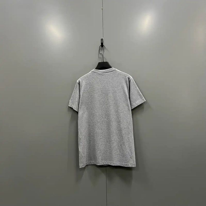 Louis Vuitton Louis Vuitton Grey Cotton Short Sleeve T-Shirt 0089 Size XL / US 12-14 / IT 48-50 - 2 Thumbnail