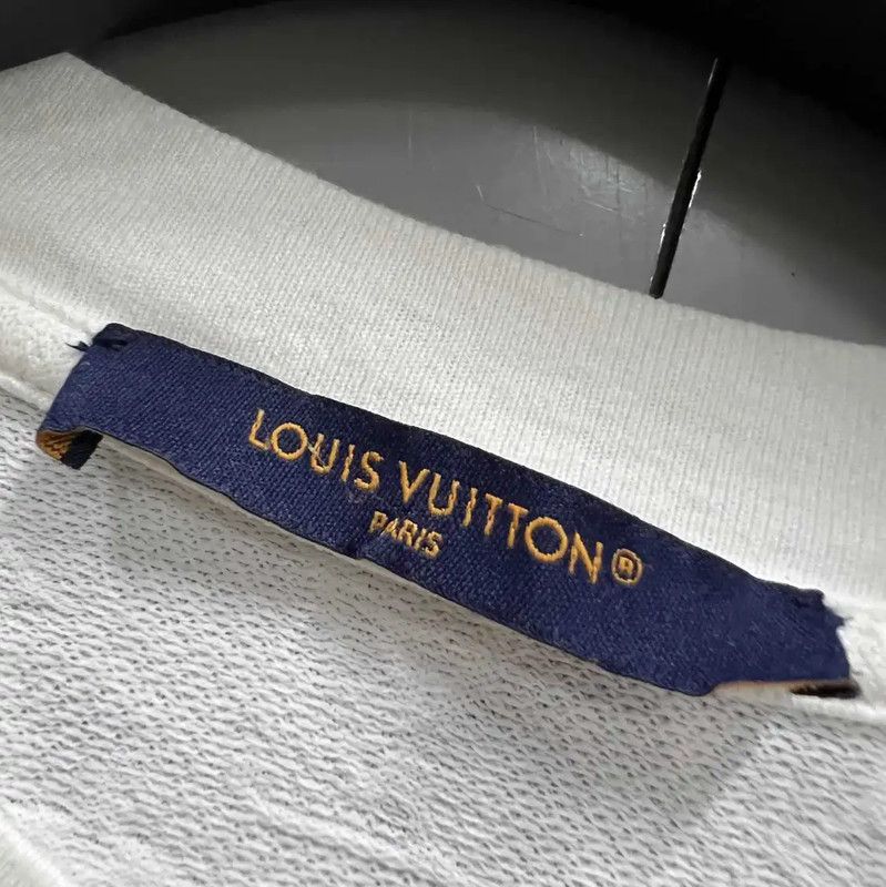 Louis Vuitton Louis Vuitton Summer White Cotton Short Sleeve Tee 0089 Size XS / US 0-2 / IT 36-38 - 3 Thumbnail