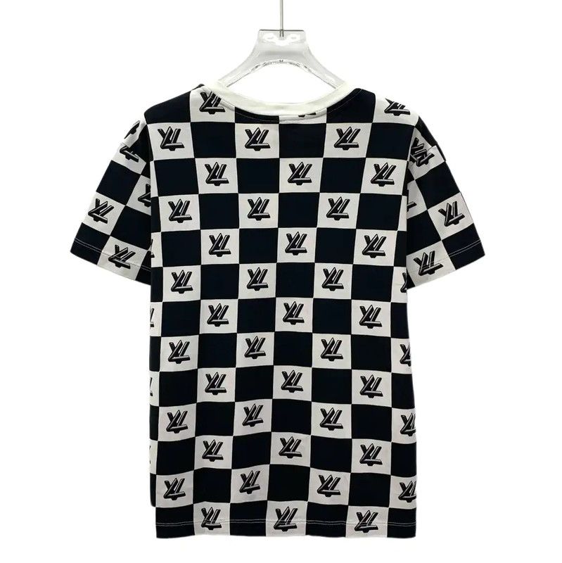 Louis Vuitton Louis Vuitton Color Block Women's T-Shirt 0089 Size S / US 4 / IT 40 - 2 Thumbnail