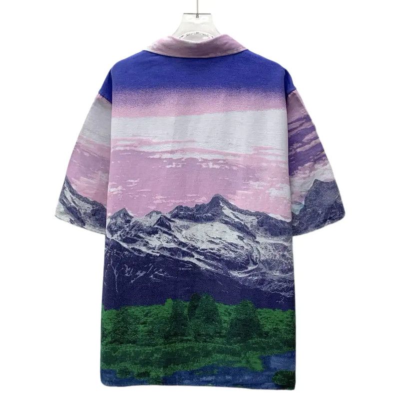 Louis Vuitton Louis Vuitton XL Colorblock Cotton Women's Shirt 0089 Size XXL / US 16-18 / IT 52-54 - 2 Thumbnail