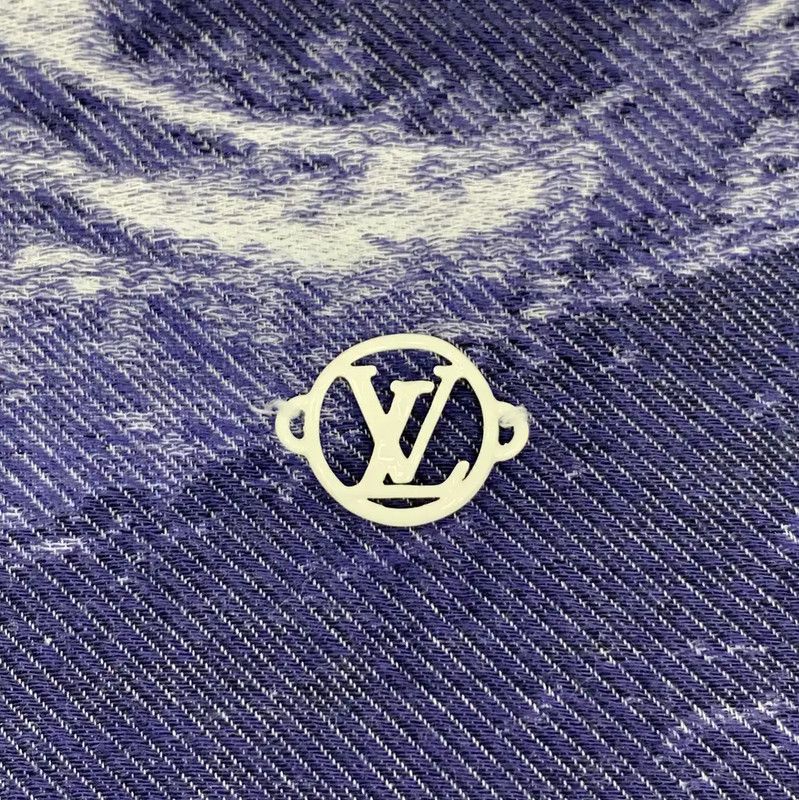 Louis Vuitton Louis Vuitton XL Colorblock Cotton Women's Shirt 0089 Size XXL / US 16-18 / IT 52-54 - 5 Thumbnail