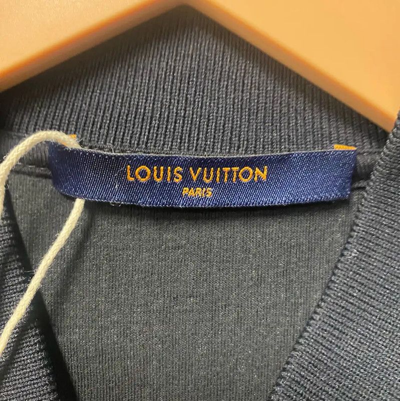 Louis Vuitton Louis Vuitton Women's Black Cotton Coat 0089 Size XS / US 0-2 / IT 36-38 - 3 Thumbnail