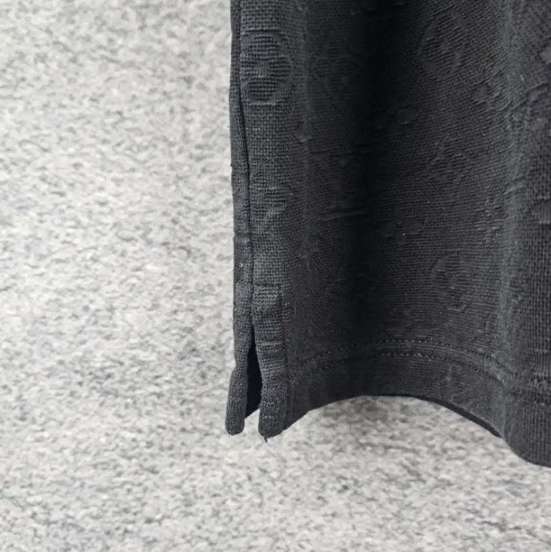 Louis Vuitton Louis Vuitton Black Cotton T-Shirt Size L 0089 Size L / US 10 / IT 46 - 5 Thumbnail