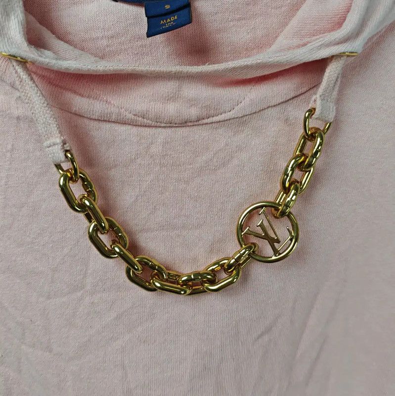 Louis Vuitton Louis Vuitton Pink Cotton Women's T-Shirt 0089 Size S / US 4 / IT 40 - 3 Thumbnail