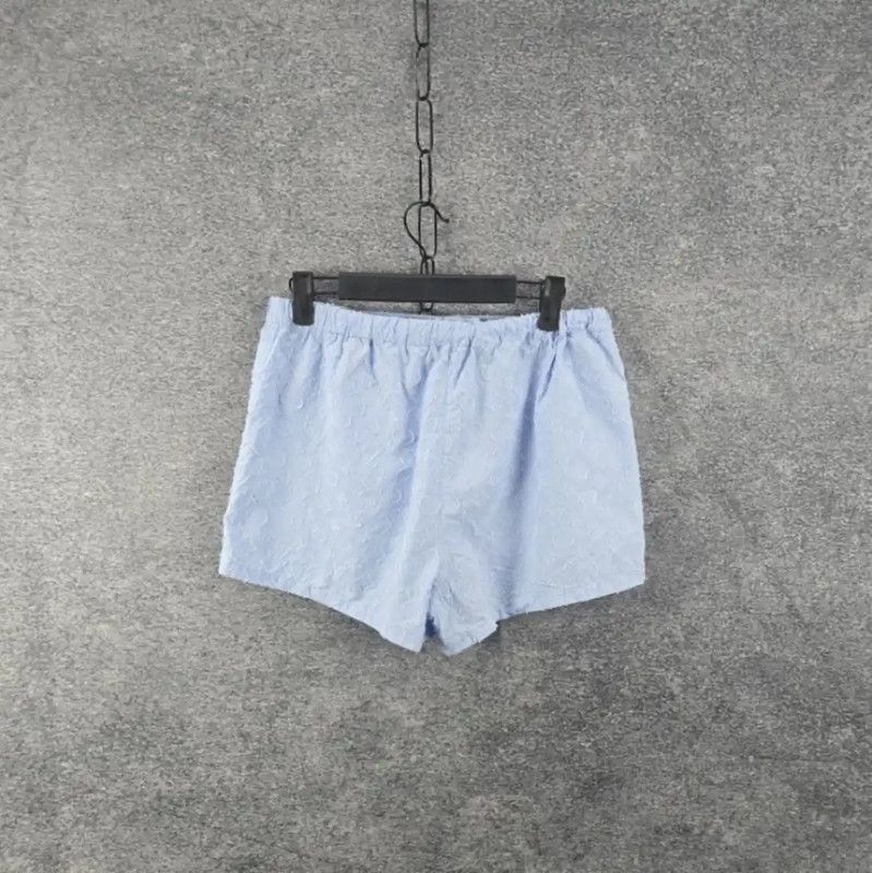 Louis Vuitton Louis Vuitton Blue Cotton Women's Shorts 0089 Size 28" / US 6 / IT 42 - 2 Thumbnail