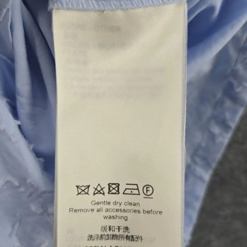 Louis Vuitton Louis Vuitton Blue Cotton Women's Shorts 0089 Size 28" / US 6 / IT 42 - 8 Thumbnail
