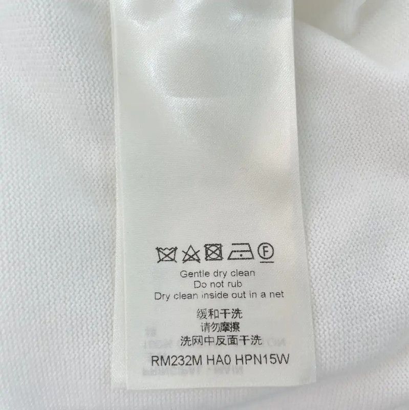 Louis Vuitton Louis Vuitton White Cotton Graphic Summer T-Shirt 0089 Size XS / US 0-2 / IT 36-38 - 7 Thumbnail