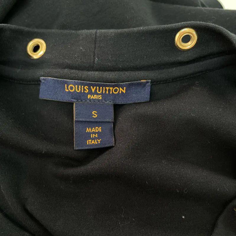 Louis Vuitton Louis Vuitton Summer Black Cotton T-Shirt 0089 Size S / US 4 / IT 40 - 5 Thumbnail