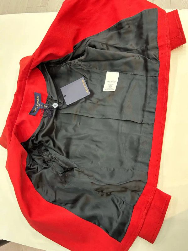 Louis Vuitton Louis Vuitton Red Spring Autumn Collar Jacket 0089 Size S / US 4 / IT 40 - 10 Thumbnail