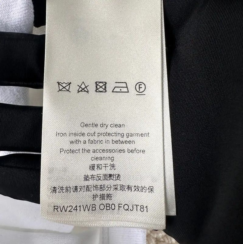 Louis Vuitton Louis Vuitton White Cotton Women's T-shirt 0089 Size S / US 4 / IT 40 - 4 Thumbnail