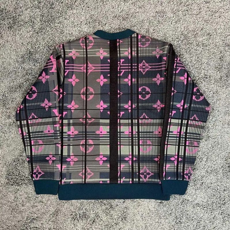 Louis Vuitton Louis Vuitton Burgundy Cotton Women's Sweatshirt XS 0089 Size XS / US 0-2 / IT 36-38 - 2 Thumbnail