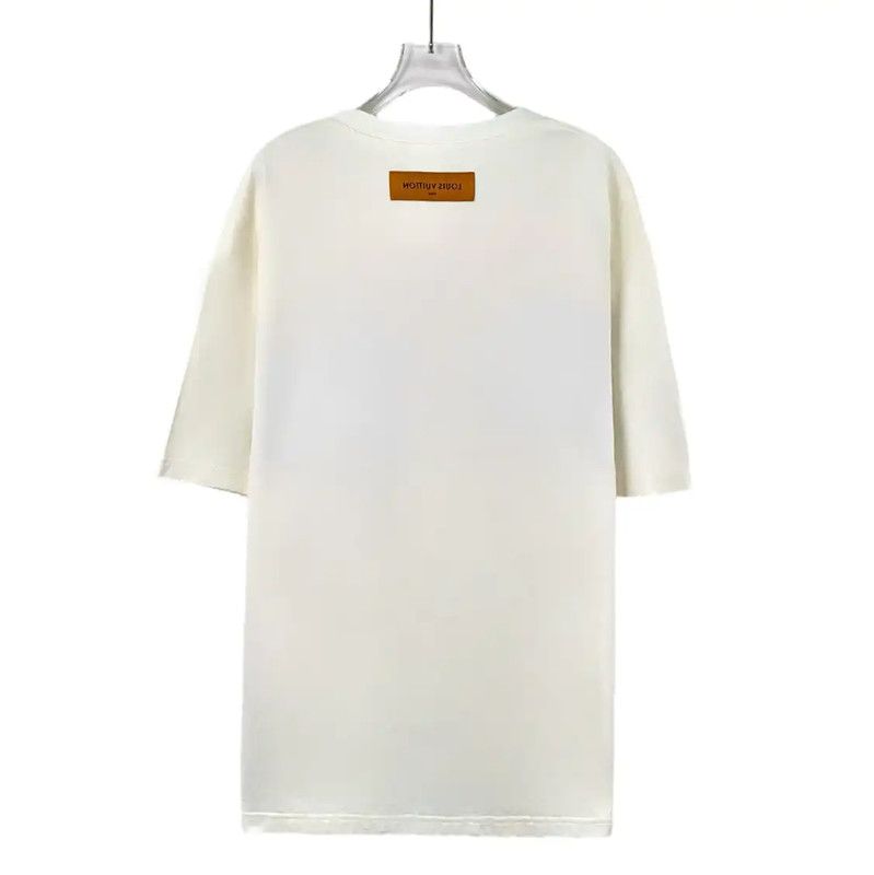 Louis Vuitton Louis Vuitton Graffiti Print Cotton T-Shirt 0089 Size XXL / US 16-18 / IT 52-54 - 2 Thumbnail