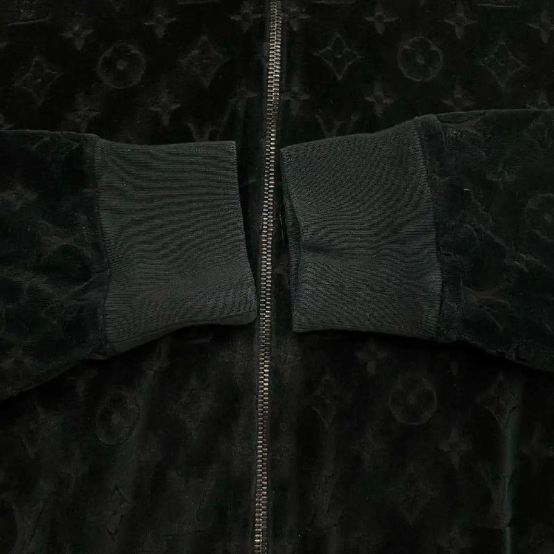 Louis Vuitton Louis Vuitton Women's Black Cotton Jacket 0089 Size L / US 10 / IT 46 - 5 Thumbnail