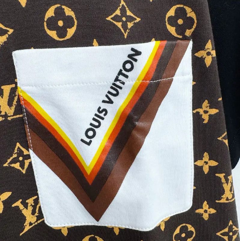 Louis Vuitton Louis Vuitton Yellow Women's T-Shirt 0089 Size S / US 4 / IT 40 - 3 Thumbnail