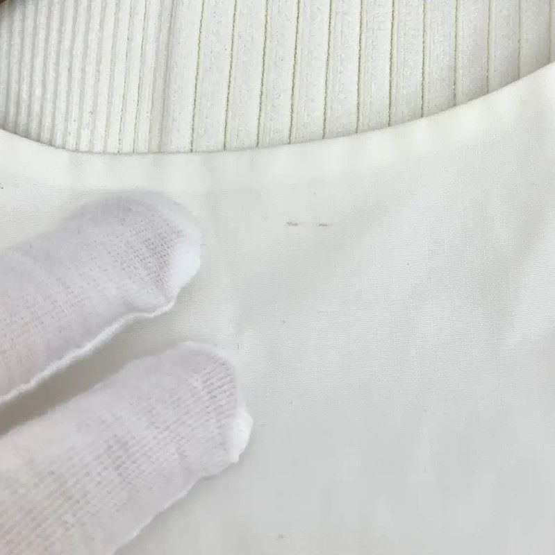 Louis Vuitton Louis Vuitton Women's White Cotton Dress Size L 0089 Size L / US 10 / IT 46 - 10 Thumbnail