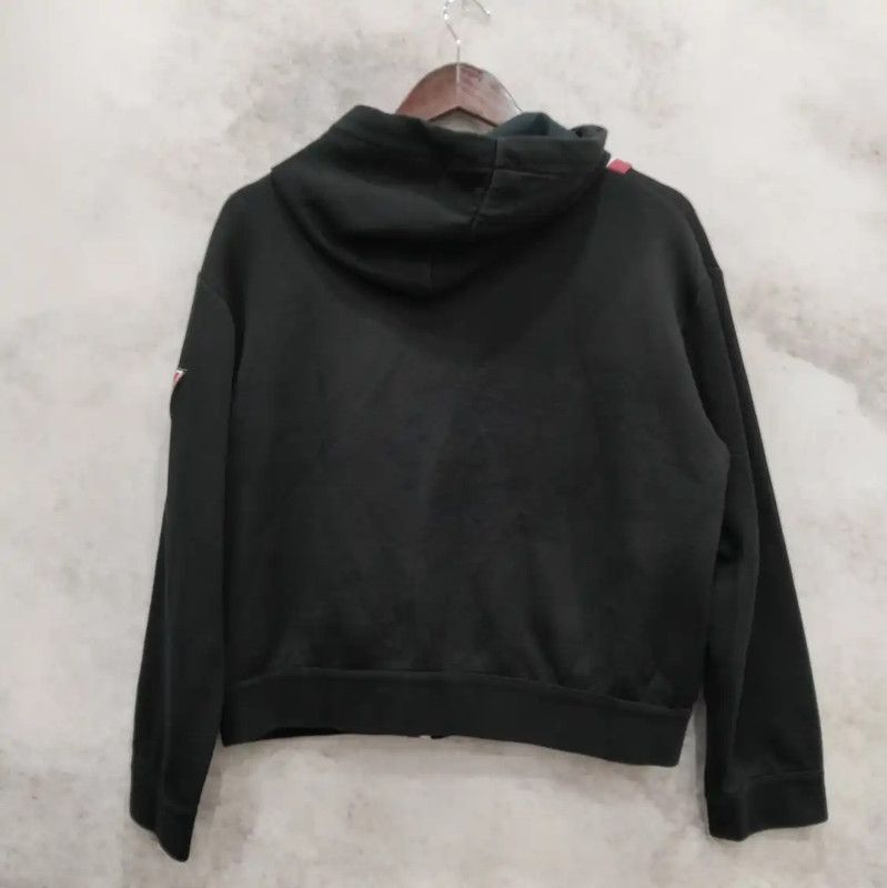 Louis Vuitton Louis Vuitton Black Cotton Long Sleeve Hoodie 0089 Size L / US 10 / IT 46 - 2 Thumbnail