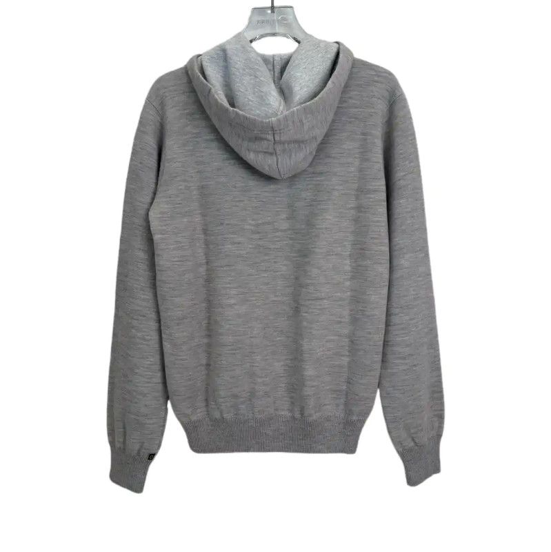Louis Vuitton Louis Vuitton Gray Cotton Women's Hoodie 0089 Size L / US 10 / IT 46 - 2 Thumbnail