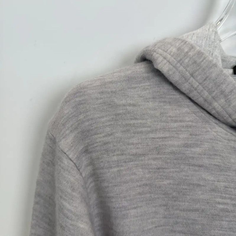 Louis Vuitton Louis Vuitton Gray Cotton Women's Hoodie 0089 Size L / US 10 / IT 46 - 3 Thumbnail