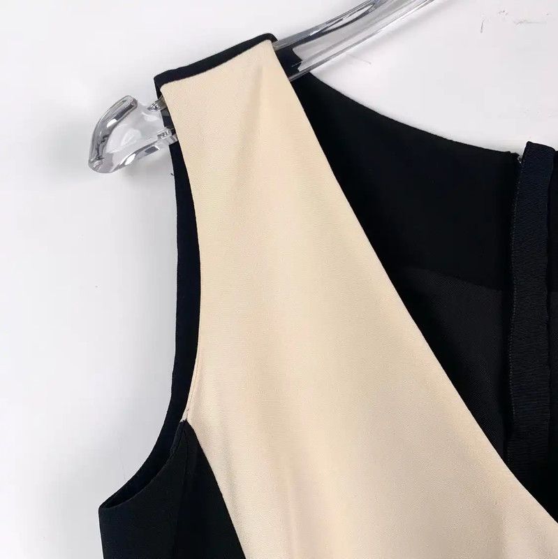 Louis Vuitton Louis Vuitton Color Block Cotton Dress 0089 Size XXS / US 00 / IT 34 - 3 Thumbnail