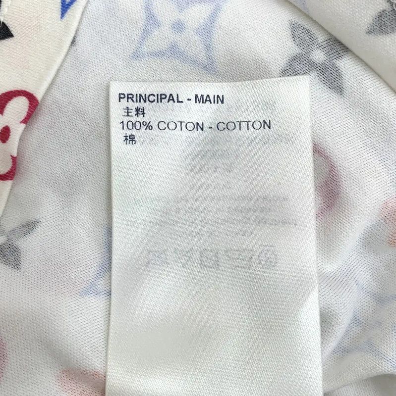 Louis Vuitton Louis Vuitton Colorful Cotton T-Shirt for Women 0089 Size XS / US 0-2 / IT 36-38 - 7 Thumbnail