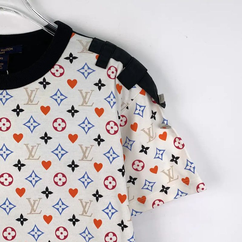 Louis Vuitton Louis Vuitton Colorful Cotton T-Shirt for Women 0089 Size XS / US 0-2 / IT 36-38 - 3 Thumbnail