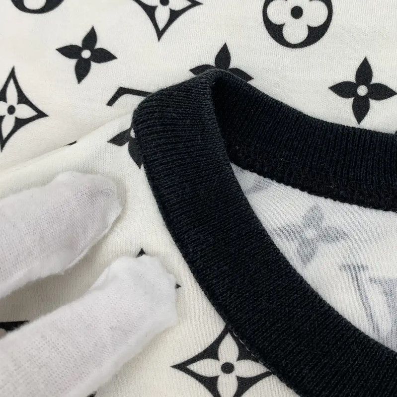 Louis Vuitton Louis Vuitton Women's White Cotton T-Shirt XS 0089 Size XS / US 0-2 / IT 36-38 - 8 Thumbnail