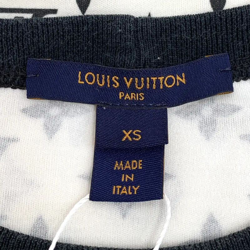 Louis Vuitton Louis Vuitton Women's White Cotton T-Shirt XS 0089 Size XS / US 0-2 / IT 36-38 - 5 Thumbnail